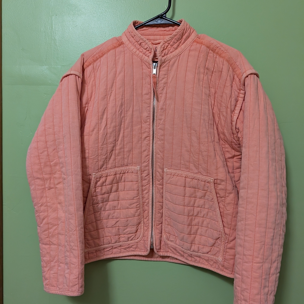 Gap Pink Quilted Jacket